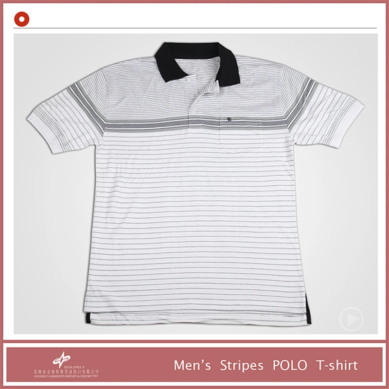 2014 Embroidering White POLO Shirts For Men 1.00 Cotton