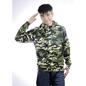 Kangaroo Pocket Pullover Polyester Interlock Fabric Hoodie
