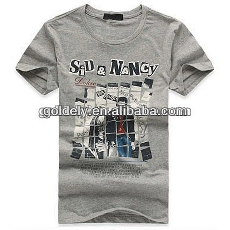 men's t shirt with pyrography