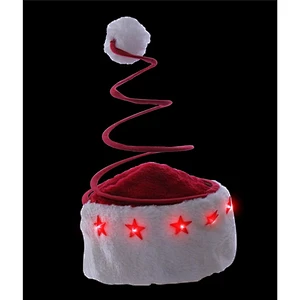 New design Christmas decorations spring glow Santa hat nice and fun Santa hat