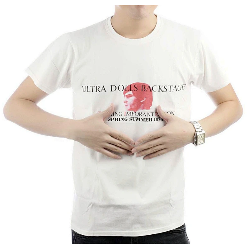 Short sleeves Tshirt with OEM pattern and material made in China