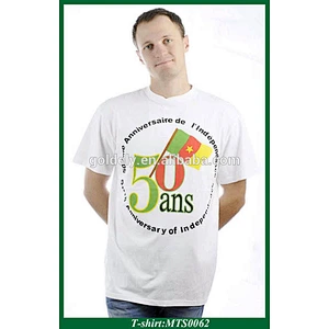 custom basic printed plain men's t-shirt crew neck man clothes