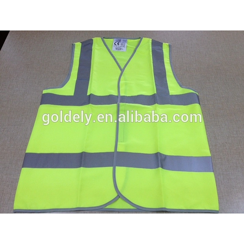 Reflective vest hi viz night use work wear uniform