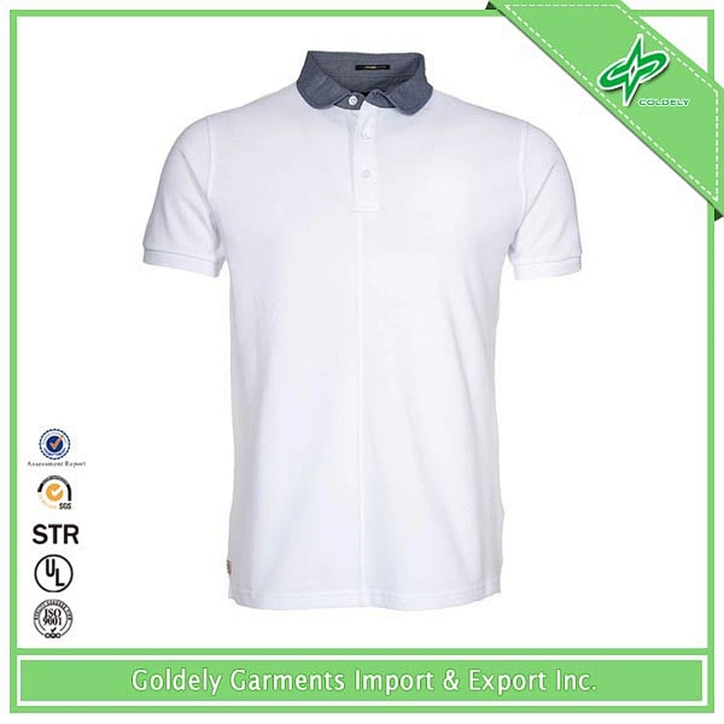 2014 High quality men short sleeve 60% cotton 40% polyester polo shirts
