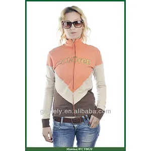 women's cut&sew polar fleece hoody