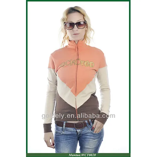women's cut&sew polar fleece hoody