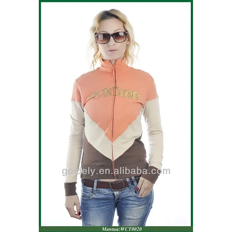 women's cut&sew polar fleece hoody