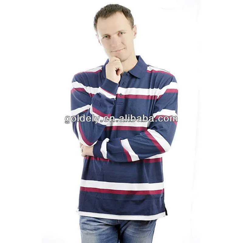 Fashion 100% Cotton pique polo shirt