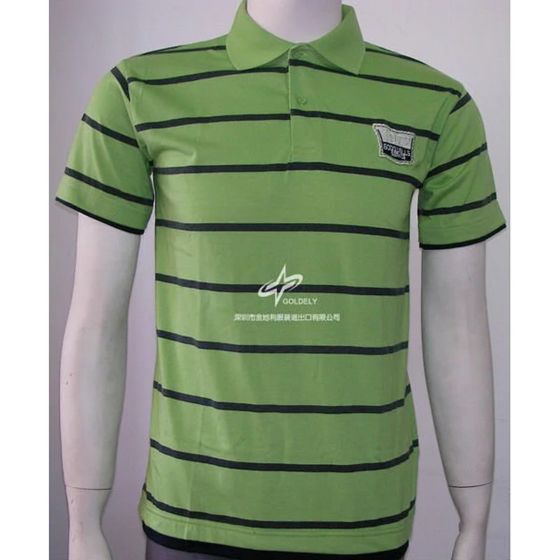 High Quality Custom Design Polo Men Clothes / Wholesale Cheap Men Polo Shirt /Fashion Yarn Dyed Men' Stripe Polo T-Shirt