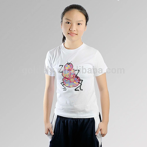 2017 new baby clothing tee shirt for children girls comfortable