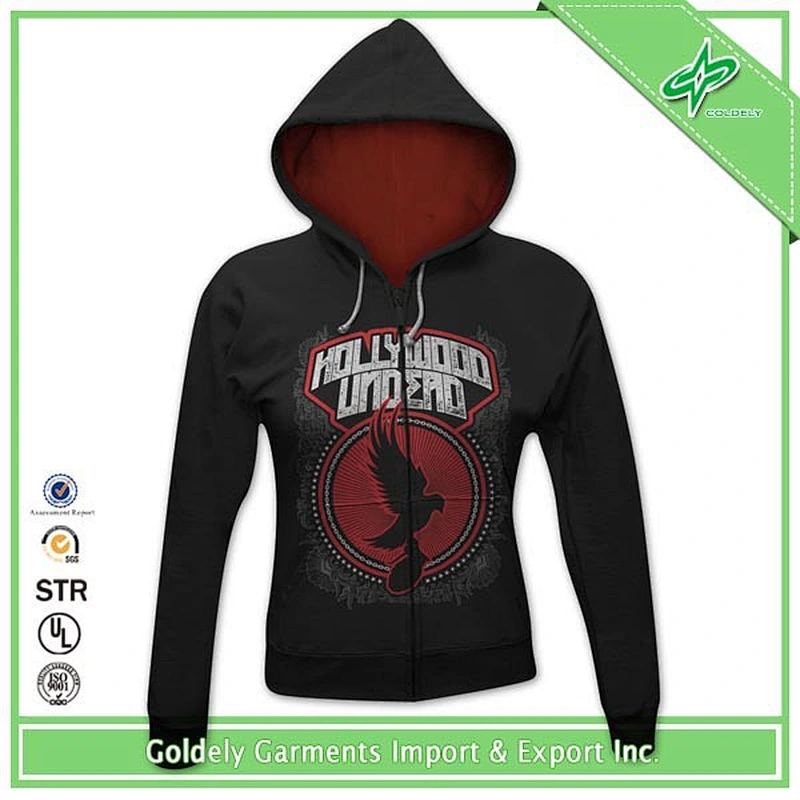 wholesale thin no pocket all time low hoodie china