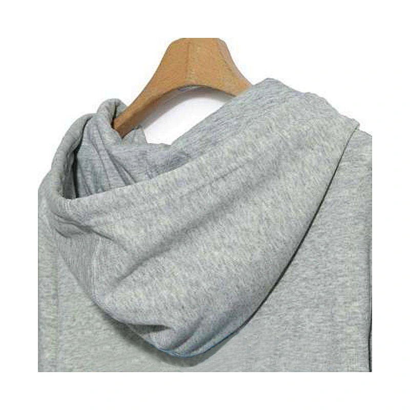 Cotton pullover Gray hooded men's outwear  streetwear hiphop hoodies