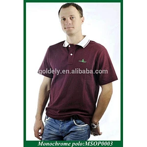 colorful comfortable Polo Shirt Pima Cotton Wholesale