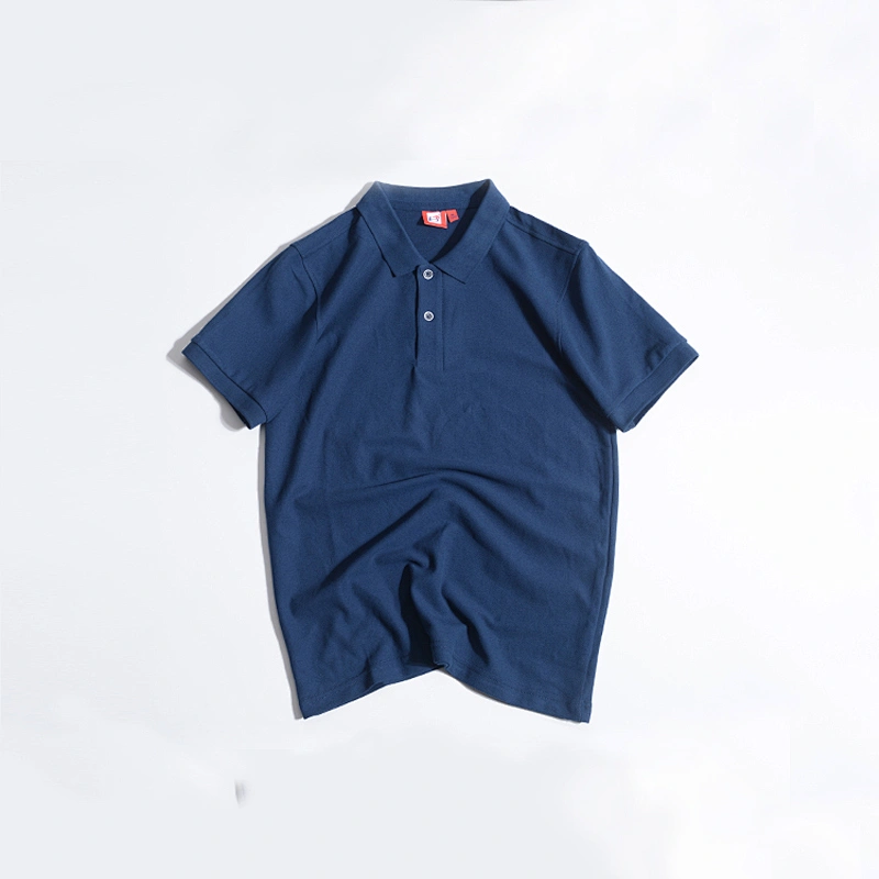Plain pique material TC6040 cotton polyester men polo tshirts