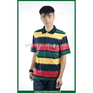 Mens 100 Cotton Polo Shirts With Customized Embroidery Logo