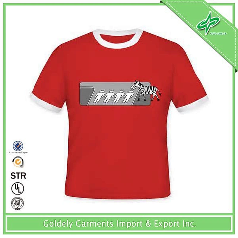 High Quality custom cheap 100% polyester collar sport t shirts