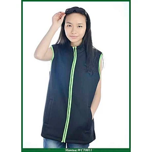 men's summer hoodie without sleeves 100%polyester for promotion
