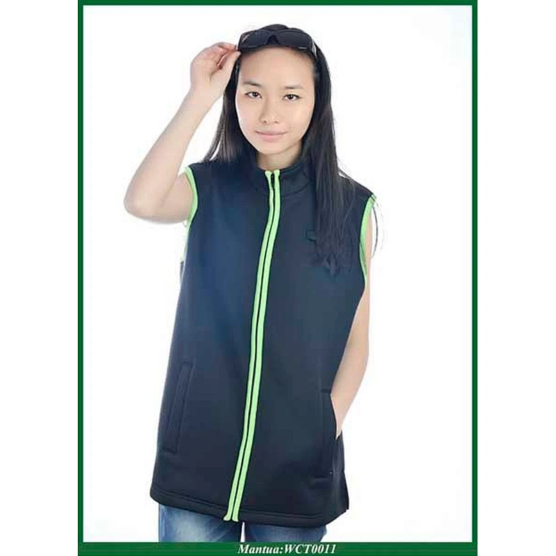 men's summer hoodie without sleeves 100%polyester for promotion