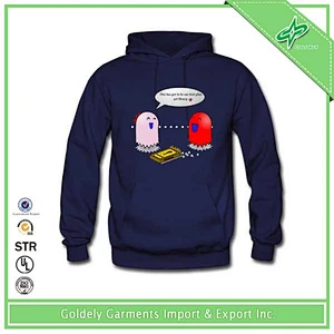2013 OEM latest design sweatshirt with silk print