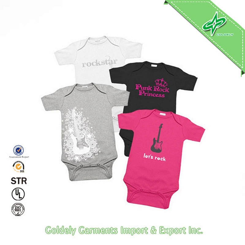 ShenZhen New Design Wholesale Blank Baby Clothes