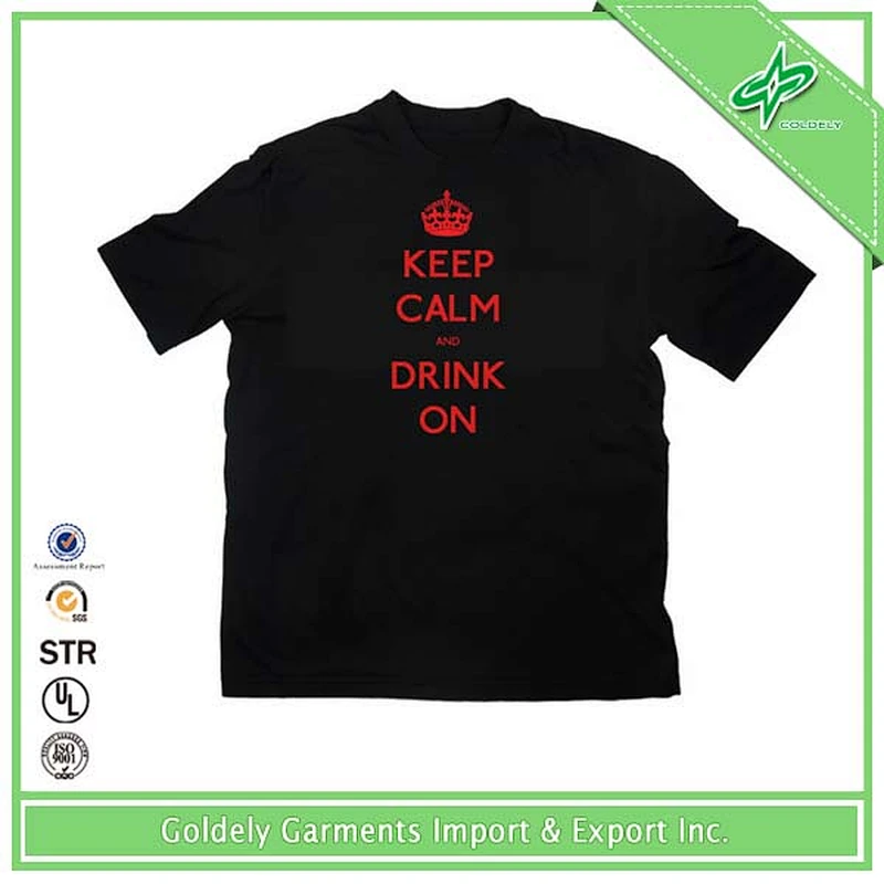 Top Grade Printed Rayon Polyester Cotton T-shirt