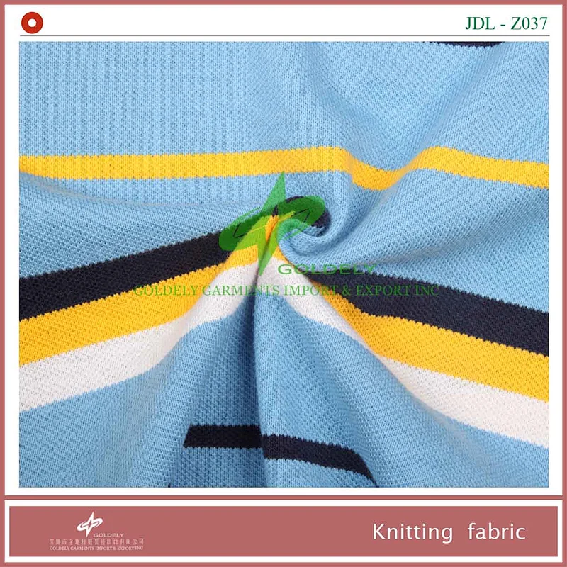 direct from manufacturer clothing factory china supplier /for export combed cotton knitting fabric