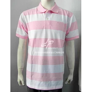 New style Golf Striped Polo Shirt Sport Style Polo Shirt for men