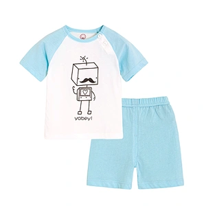 OEM new design kids T shirt shorts suit