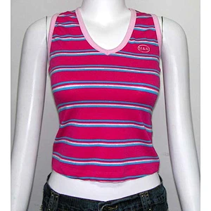wholesale In Bulk Fitness 100% Cotton Plain Custom Women Tank Top shirt Clothes