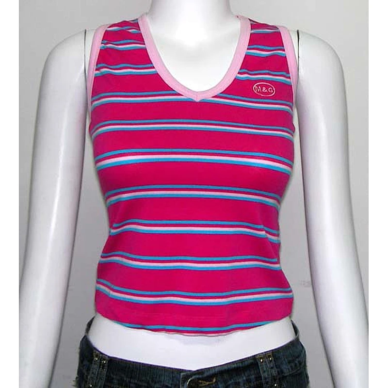 wholesale In Bulk Fitness 100% Cotton Plain Custom Women Tank Top shirt Clothes