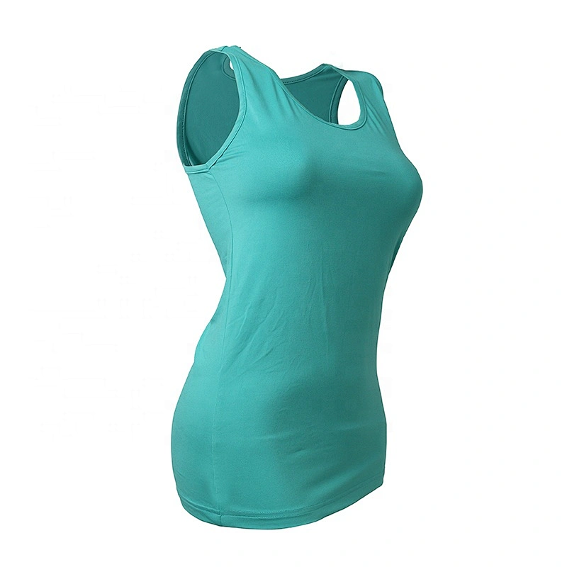 Custom underwear  summer scoop bottom wear cotton women tank top vest with your logo singlet