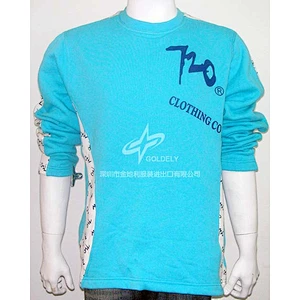 OEM service custom printing fleece with sleeves
