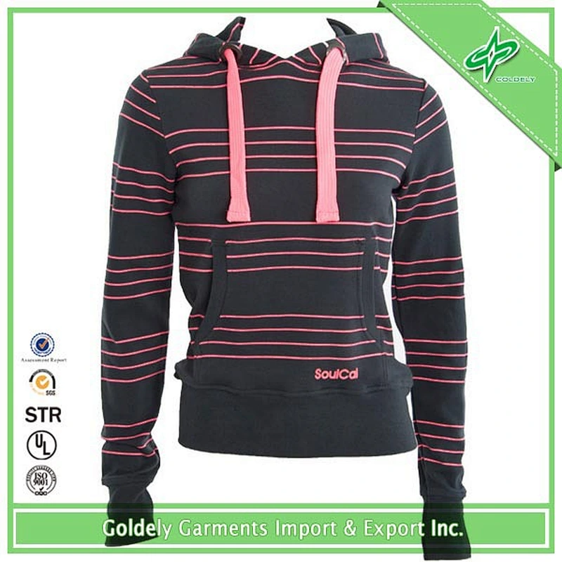 newest design for double lined hoodies without zipper