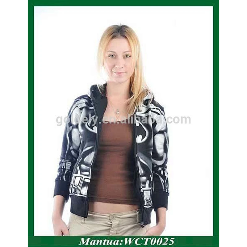 Women Fall Hollow Outdoor long Sleeve Baseball Jacket Coat