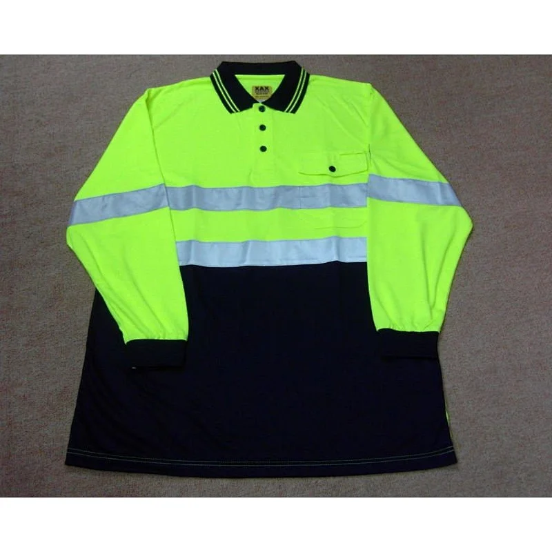 safety long sleeve polo t shirt in 2013