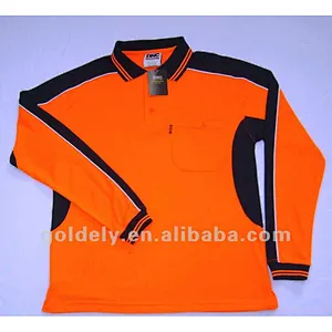 reflective running vest 100%polyester plain dyed for workers