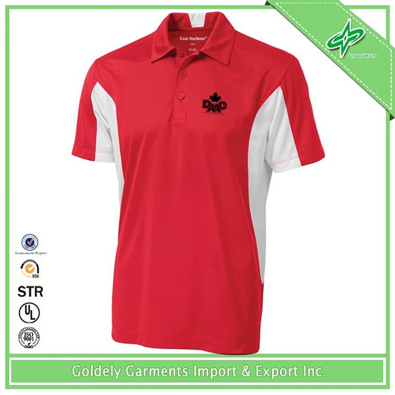 High Quality custom logo polo shirt embroider