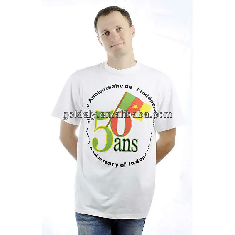 casual men's golf t shirt in 2013 summer in factory price