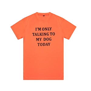 100% polyester eyelet fabric quick dry T shirt for promotion and marathon