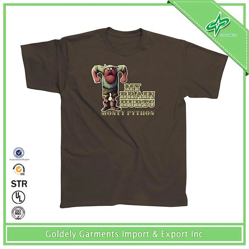 Custom T-shirt Men Leather T-shirt