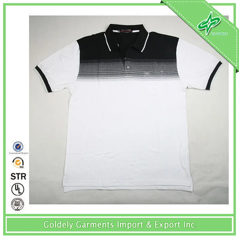 Hot Sell custom logo cotton spandex polo shirt for men