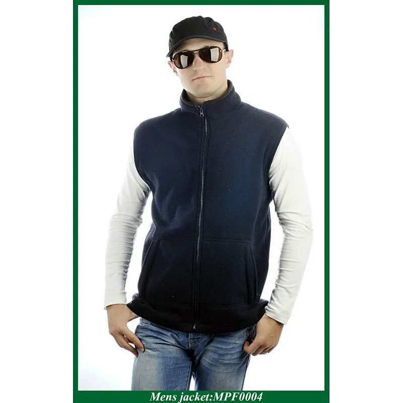 2014 men's sleeveless polar fleece