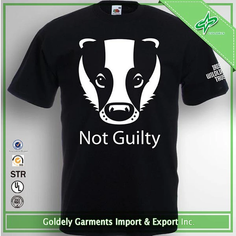 High quality custom silk screen t-shirt best t-shirt market in china