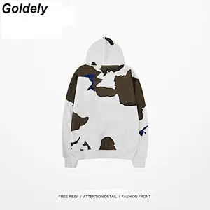Popular camouflage hoodie men and women oversize hoodie
