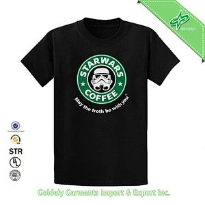 High Quality Fashion Black Fashion Men American Flag T-shirt