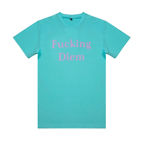 100% polyester eyelet fabric quick dry promotion gift T shirt