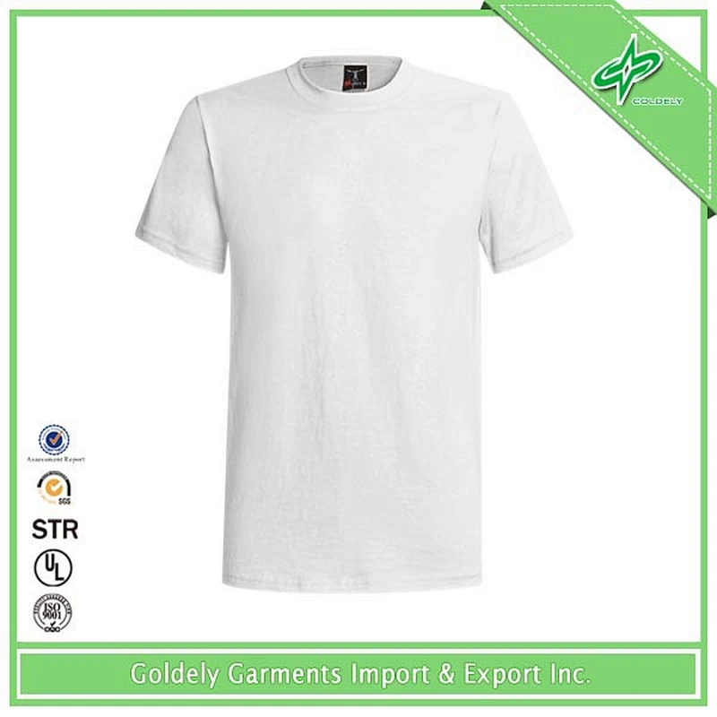 whole white men t-shirt hot sale cheap custom men t-shirt