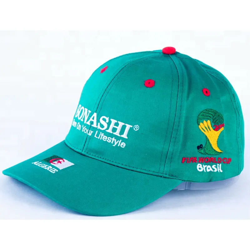 wholesale hip hop mens red 3d embroidery custom logo sports cap