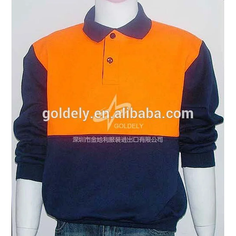 Winter hooded sweater shirt class 3 Hi Vis safety wear Hoodie