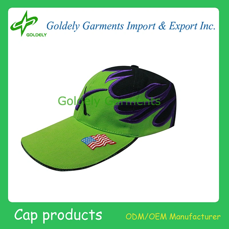 Classic America flag embroidery brand snap cap hat